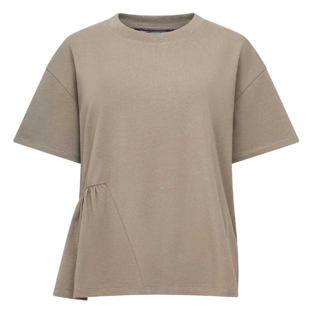 French Connection Womens/Ladies Asymmetric T-Shirt / Vintage Khaki